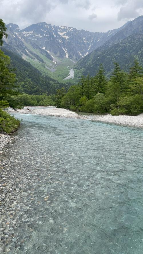 梅雨の上高地、鮮やかな緑を満喫 - その1