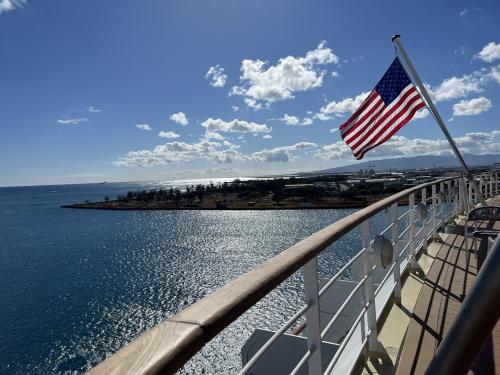 2023年8月 ハワイ旅行②2日目～3日目プライドオブアメリカ乗船