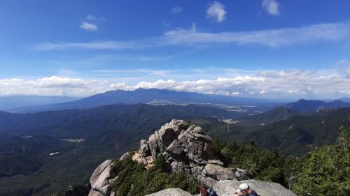 今回もまた山歩きの旅、瑞牆山と金峰山を登る