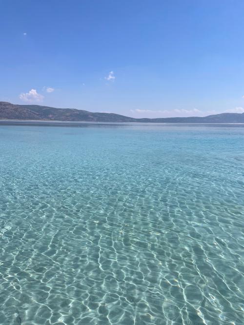 トルコ3週間旅行、10日目：サルダ湖、泳げました！