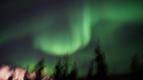 オーロラ・リベンジ旅 Fairbanks in Alaska!　中編　チェナ温泉で露天風呂♪＆オーロラ見れました、リベンジ成功♪