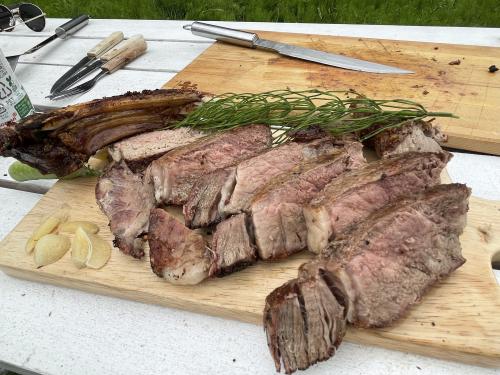 BBQしてのんびりするだけの休日