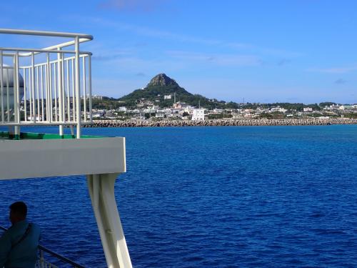 23年秋沖縄　座間味島から伊江島へ移動しました。