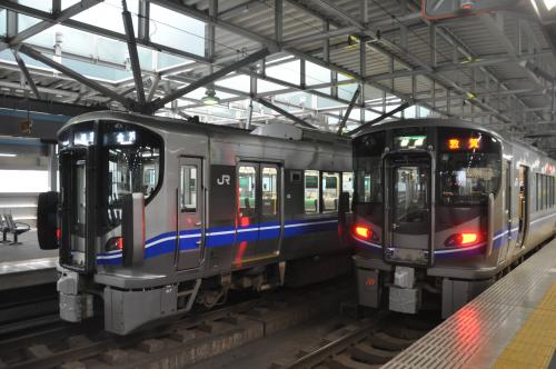 2023年12月青春18きっぷで行く九州鉄道旅行2（電車乗り継いで関西空港へ　中篇）