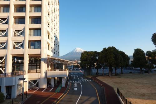 新しい年が始まりました 散歩・富士山見ながら=2024.01.01=