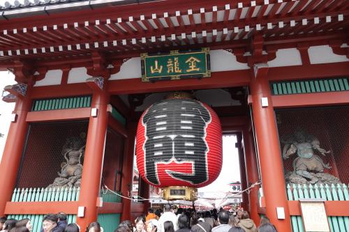 初めての浅草七福神めぐり 【はとバスも初】