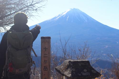 十二ヶ岳／節刀ヶ岳 大石峠登山口から周回