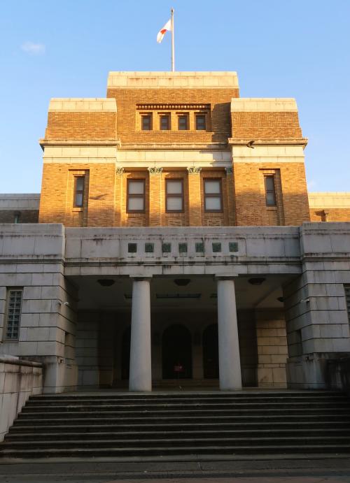 科博-1　国立科学博物館　入館前後　上野公園-秋色　☆国立西洋美術館前庭