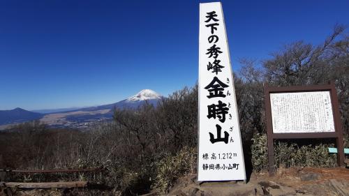 登り初めは、絶景富士山！