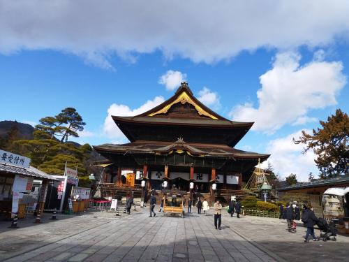 冬の長野旅行２日目①　～信州そばと善光寺～