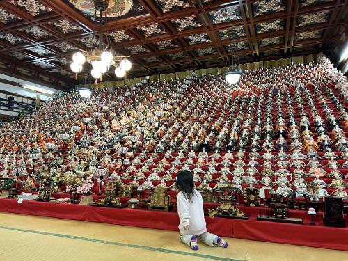 浜名湖舘山寺温泉への家族旅行   温泉・鰻・餃子・雛祭り