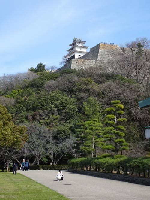 初めての香川&lt;1&gt; 丸亀城を散策 (2024年3月)