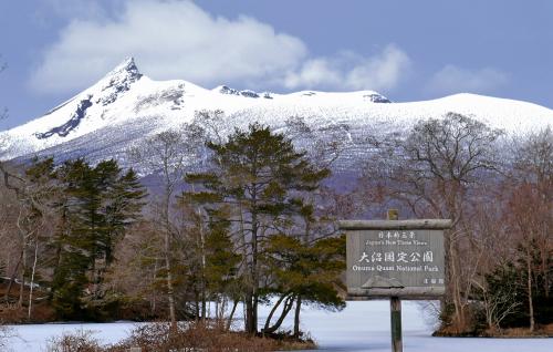 大沼は雪と氷に覆われて・・一年振りの旅先は函館・大沼(３日目)