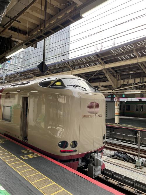 サンライズ瀬戸・出雲で行く東京日帰り旅