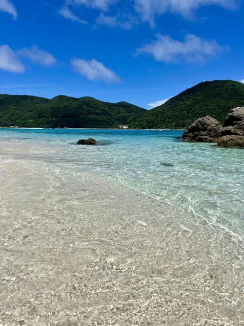 2024年6月、梅雨明けの慶良間諸島、渡嘉敷島