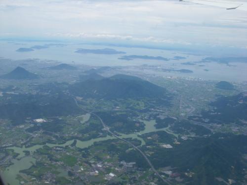 瀬戸内の島旅帰り高松～羽田JAL480便搭乗記