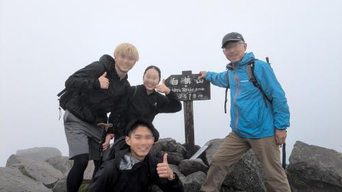 令和6年度・ビールが欠かせない、夏季ひとり合宿　その４　日光白根山