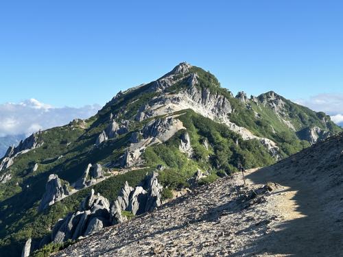 絶景に出会えた台風の後の燕山荘と有明温泉
