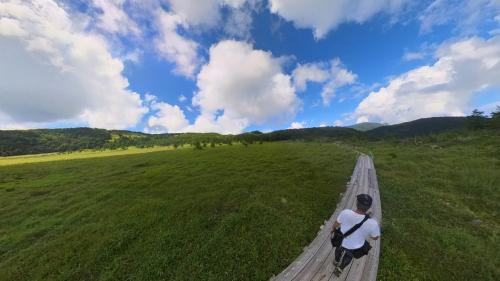 碓氷峠を超えて池の平湿原へ行きました。