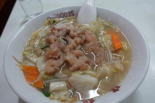 20240908 北千住 日曜日のお昼…ふと、近所の町中華に行ってみようかな…建龍で肉そば