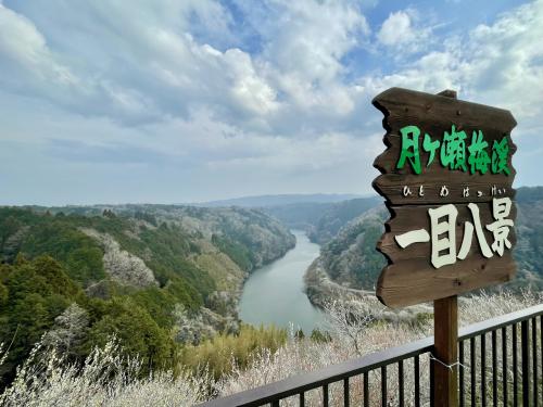 奈良　2度目の月ヶ瀬梅林は、梅も山桜も満開でした。　