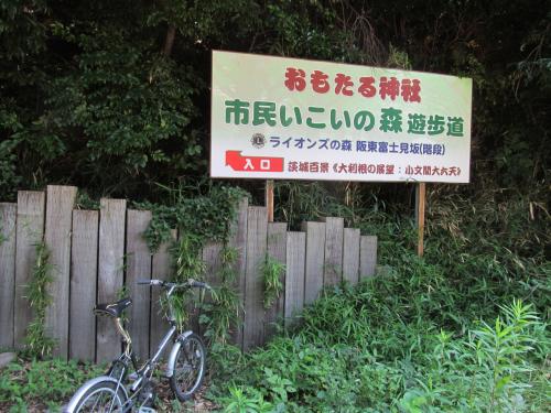 市民いこいの森遊歩道＠取手、ついにきてみまして