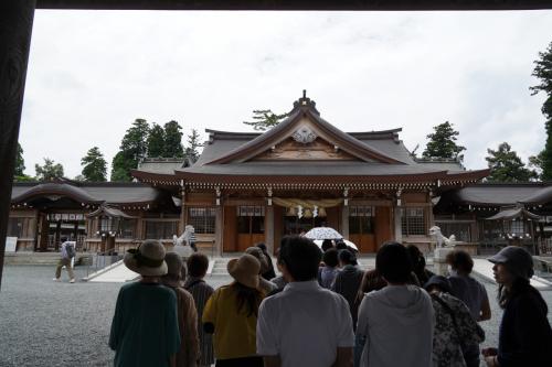 20250621 阿蘇 豊後竹田から阿蘇方面は宮地駅止まり。ちうことで阿蘇神社に行ってみる。