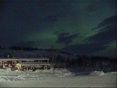 オーロラ見えた