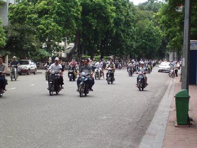 世界半周記　＃３　ハノイ・バイク大国ベトナムの首都