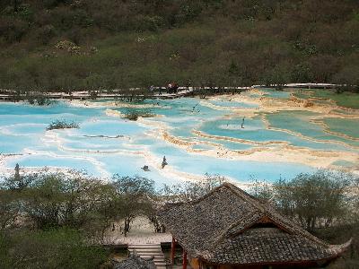 世界遺産　黄龍訪問記