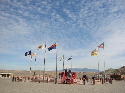 フォーコーナーズとグースネック、メキシカンハット