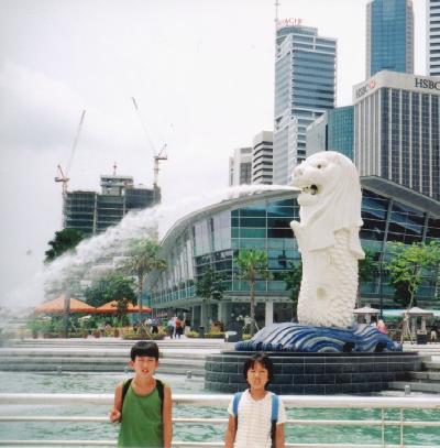 子連れ旅行　?３　～　１０歳＆８歳　シンガポール　～