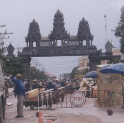 アンコールへの道 in Cambodia