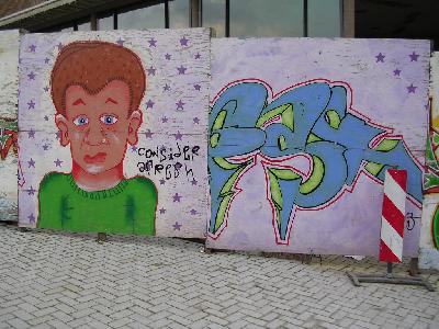 オランダ落書き