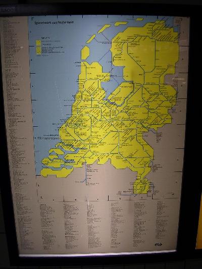 オランダの電車について