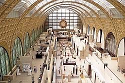 オルセー美術館のカフェテリア