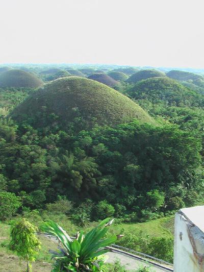 フィリピンの旅【１】　ボホール島　１７７６の美しい乳房、チョコレート・ヒル