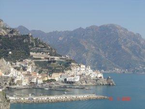 サレルノ→ソレント アマルフィ海岸線