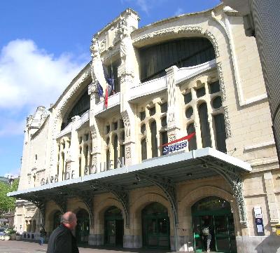 ルーアン国鉄（ＳＮＣＦ）駅