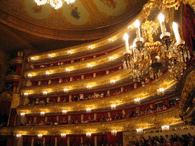 ボリショイ劇場でバレーを堪能!やっぱ本物はスゴイっす