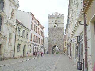 チェコ ヴィソチナ県のイフラヴァという街
