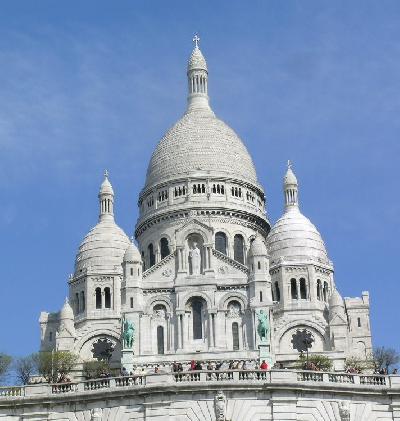 パリ　サクレクール寺院