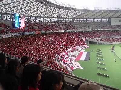 ★勝てないチームの応援にアウェイの味スタへ応援