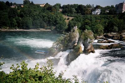2003年夏スイスパス１５を使って【17】ラインの滝＆シャフハウゼン～シュタイン・アム・ライン