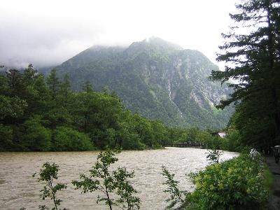 大雨の中、１人旅。上高地編