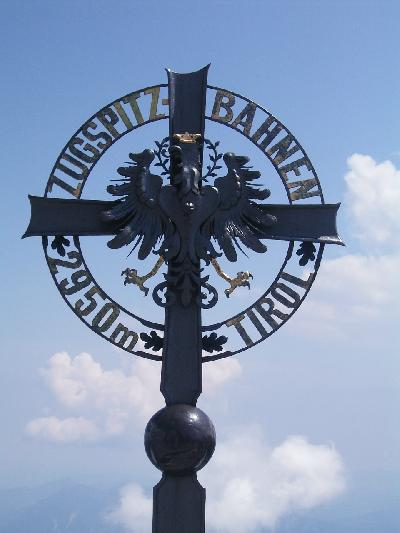 ドイツ最高峰　ツークシュピッツェ