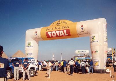 2000年のラリーはパリーカイロ　！ Rally  Paris-Cairo in 2000