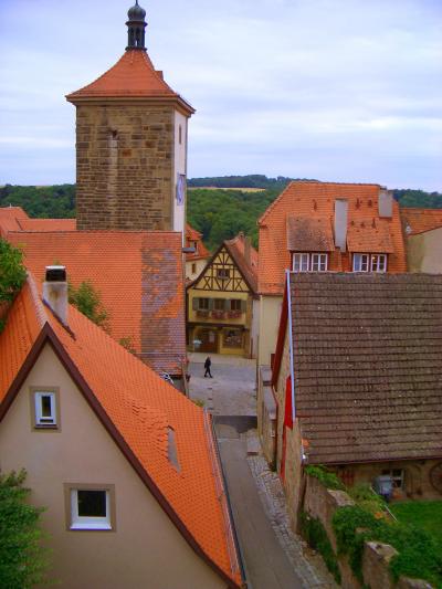 ローテンブルク　　中世の面影が残る美しい街でした