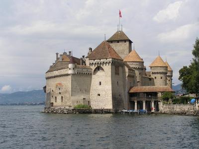 スイスの風景２００４　その?ション城の風景