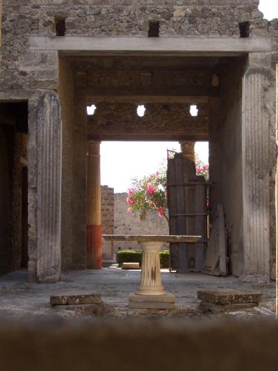 ポンペイを早足で歩く